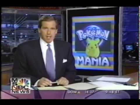 Poke-Mania news bulletin in 1999.